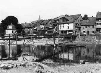 Der Fluss Nahe, Bad Kreuznach, ca. 1910
